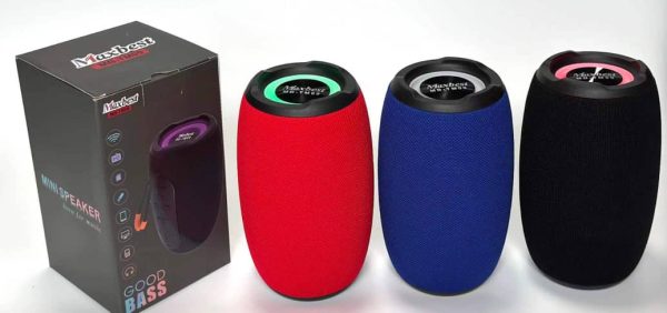 Maxbest Bluetooth Super Bass Rechargeable Speaker - Multicolour - Image 4